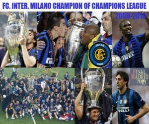 пазл FC. Internazionale Milano Чемпион Лиги чемпионов 2009-2010
